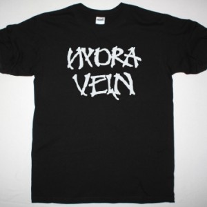 HYDRA VEIN LOGO NEW BLACK T SHIRT