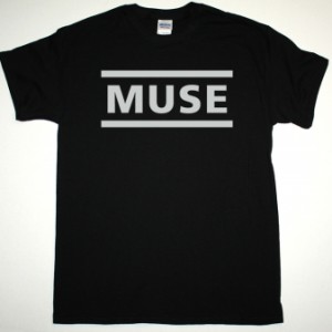 MUSE LOGO NEW BLACK T-SHIRT
