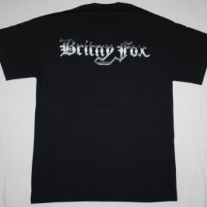 BRITNY FOX BOYS IN HEAT'89  NEW BLACK T-SHIRT