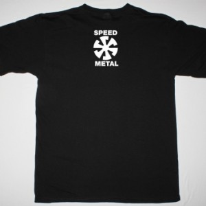 IRON ANGEL SPEED METAL LOGO NEW BLACK T SHIRT