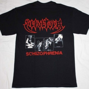SEPULTURA SCHIZOPHRENIA NEW RARE BLACK T-SHIRT