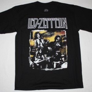 LED ZEPPELIN  BAND NEW BLACK T-SHIRT