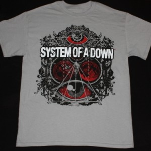 SYSTEM OF A DOWN BROTHERHOOD NEW LIGHT GREY T-SHIRT