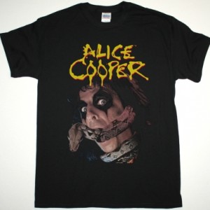 ALICE COOPER CONSTRICTOR NEW BLACK T-SHIRT