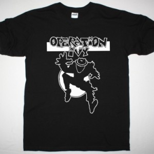 OPERATION IVY SKAMAN NEW BLACK T-SHIRT