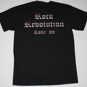 BRITNY FOX ROCK REVOLUTION TOUR NEW BLACK T-SHIRT