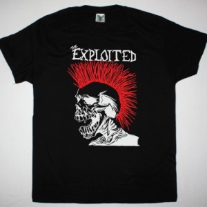 EXPLOITED LET'S START A WAR NEW BLACK T-SHIRT