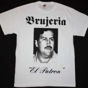 BRUJERIA EL PATRON  NEW WHITE T-SHIRT