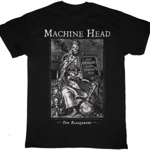 MACHINE HEAD THE BLACKENING 2007 NEW BLACK T-SHIRT