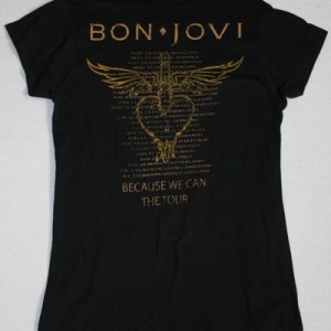 BON JOVI WHAT DO YOU GOT NEW BLACK LADY T-SHIRT