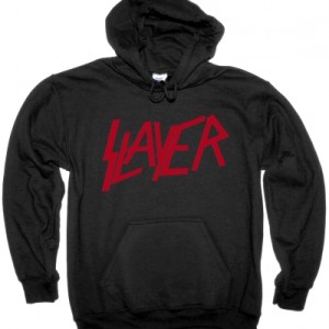SLAYER LOGO NEW BLACK HOODIE
