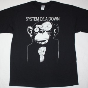 SYSTEM OF A DOWN MONKEY NEW BLACK T-SHIRT