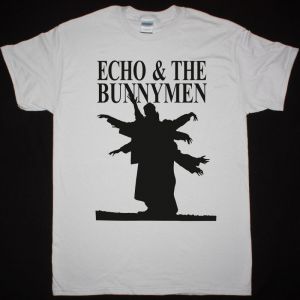 ECHO AND THE BUNNYMEN SILHOUETTE NEW ICE GREY T SHIRT