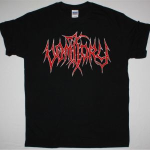 VOMITORY LOGO NEW BLACK T SHIRT