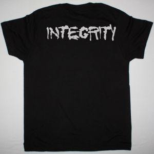 INTEGRITY SKULL NEW BLACK T SHIRT