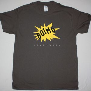KRAFTWERK BOING NEW GREY CHARCOAL T SHIRT