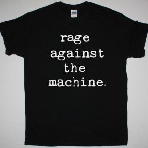 RAGE AGAINST THE MACHINE SIMPLE LOGO NEW BLACK T SHIRT