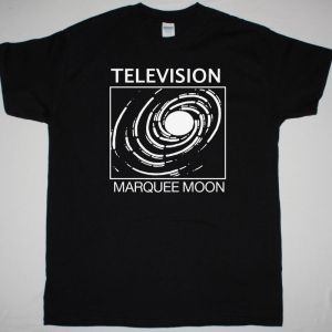 TELEVISION MARQUEE MOON NEW BLACK T-SHIRT