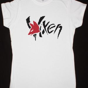 VIXEN LOGO NEW WHITE LADY T SHIRT
