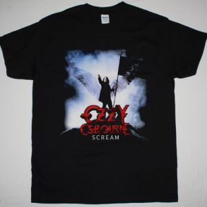 OZZY OSBOURNE SCREAM NEW BLACK T-SHIRT