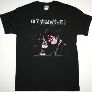 MY CHEMICAL ROMANCE THREE CHEERS FOR SWEET REVENGE NEW BLACK T-SHIRT
