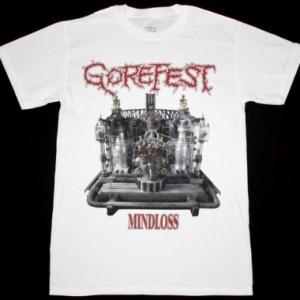 GOREFEST MINDLOSS'91 NEW WHITE T-SHIRT