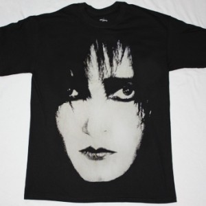 SIOUXSIE AND THE BANSHEES SIOUX FACE  NEW BLACK T-SHIRT