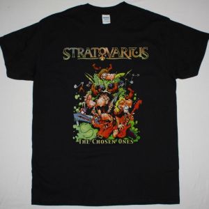 STRATOVARIUS THE CHOSEN ONES NEW BLACK T-SHIRT