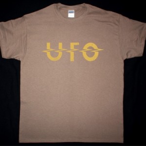 UFO LOGOSHIRT NEW BROWN T-SHIRT