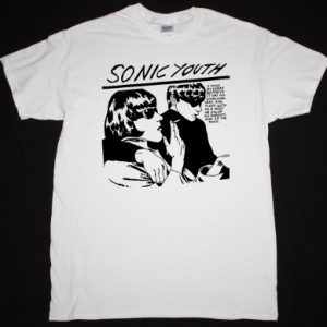 SONIC YOUTH GOO NEW WHITE T-SHIRT