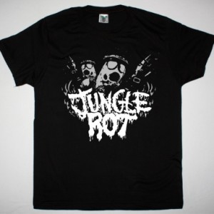 JUNGLE ROT TROOPERS LOGO NEW BLACK T-SHIRT