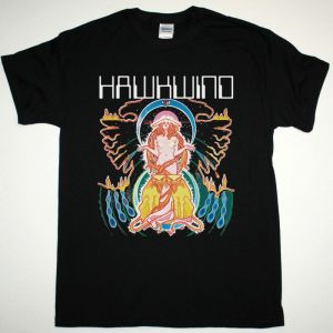 HAWKWIND SPACE RITUAL NEW BLACK T-SHIRT