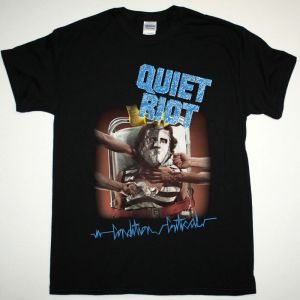 QUIET RIOT CONDITION CRITICAL NEW BLACK T-SHIRT