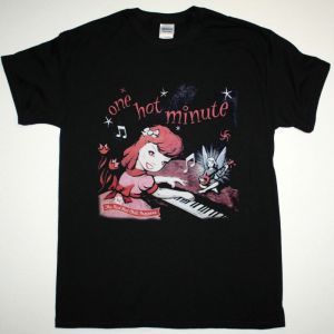 RED HOT CHILI PEPPERS ONE HOT MINUTE NEW BLACK T-SHIRT