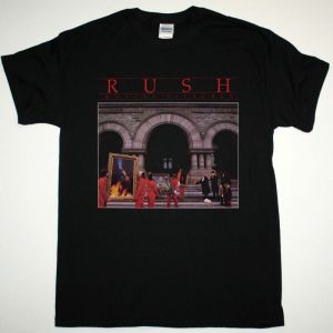 RUSH MOVING PICTURES NEW BLACK T-SHIRT