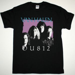 VAN HALEN OU812 NEW BLACK T SHIRT