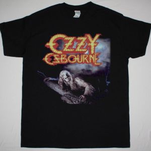 OZZY OSBOURNE BARK AT THE MOON NEW BLACK T-SHIRT
