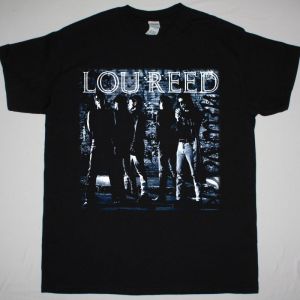 LOU REED NEW YORK NEW BLACK T SHIRT