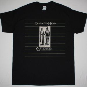 DIAMOND HEAD CАNTURBURY 1983 NEW BLACK T-SHIRT