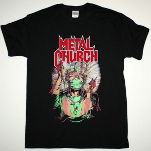 METAL CHURCH FAKE HEALER NEW BLACK T-SHIRT