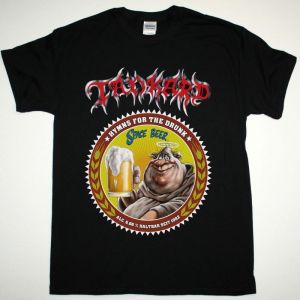 TANKARD HYMNS FOR THE DRUNK NEW BLACK T-SHIRT