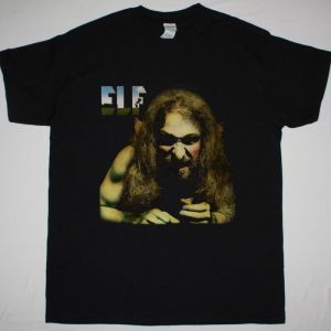 ELF ELF 1972 NEW BLACK T SHIRT