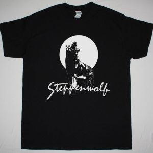 STEPPENWOLF HOUR OF THE WOLF NEW BLACK T-SHIRT