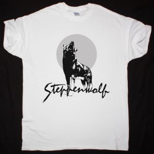 STEPPENWOLF HOUR OF THE WOLF NEW WHITE T-SHIRT