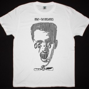MIKE AND THE MECHANICS SILENT RUNNING NEW WHITE T-SHIRT