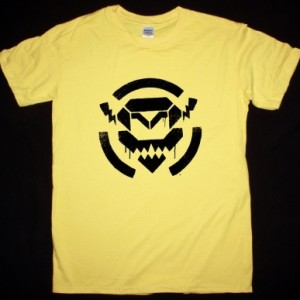 POP WILL EAT ITSELF ANONYMOUS ROBOT TEE NEW YELLOW T SHIRT