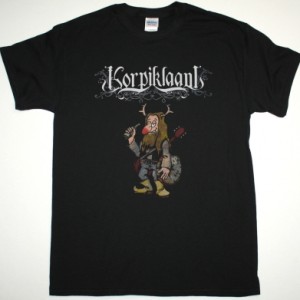 KORPIKLAANI VODKA NEW BLACK T-SHIRT