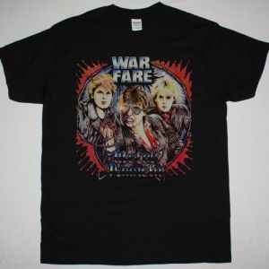 WARFARE METAL ANARCHY 1985 NEW BLACK T SHIRT