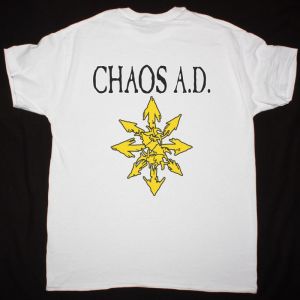 SEPULTURA CHAOS A.D. TOUR NEW BLACK T SHIRT