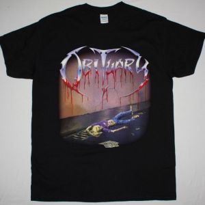 OBITUARY SLOWLY WE ROT NEW BLACK T-SHIRT